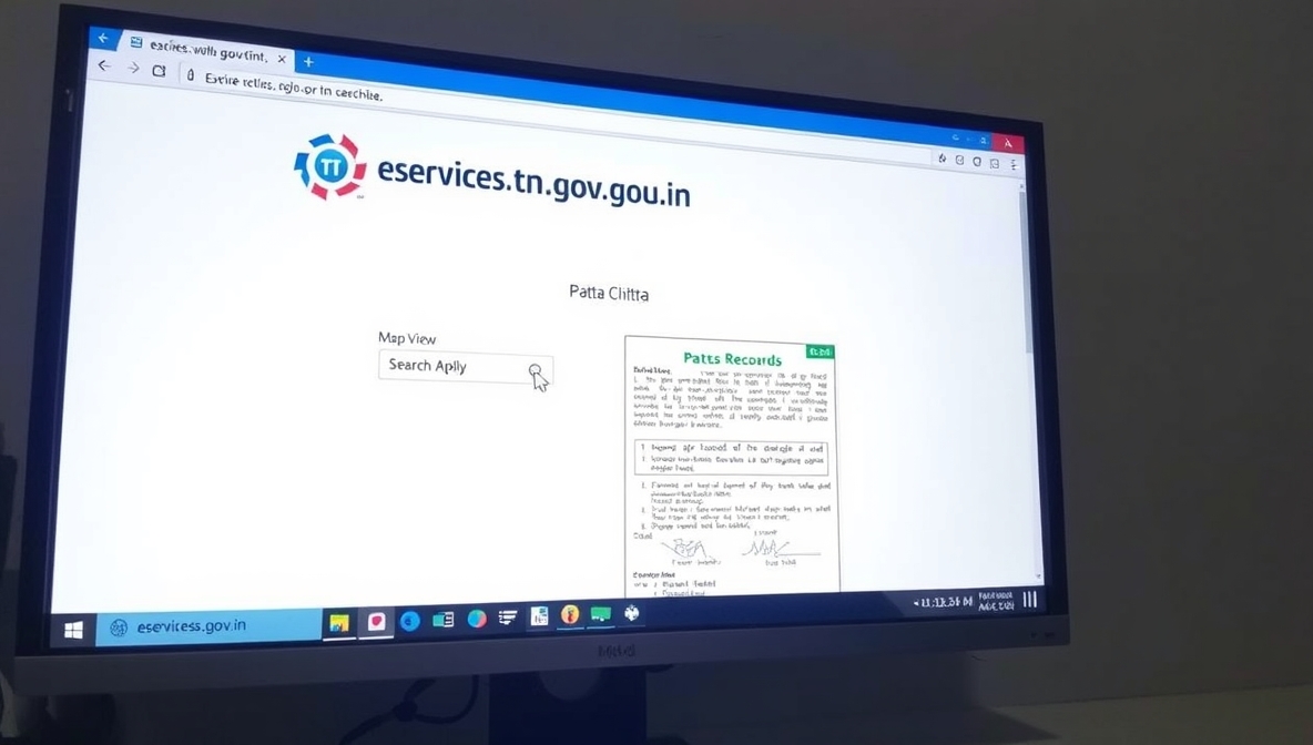 eservices.tn.gov.in Patta Chitta