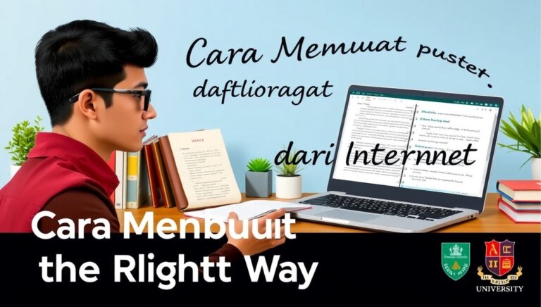 Cara Membuat Daftar Pustaka dari Internet