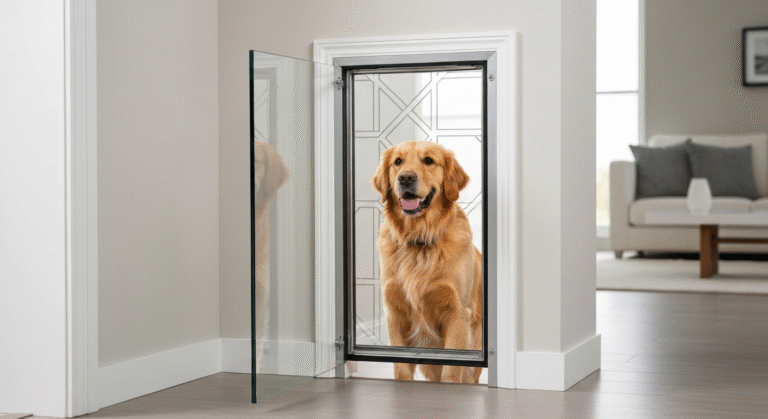 Doggie Door Glass