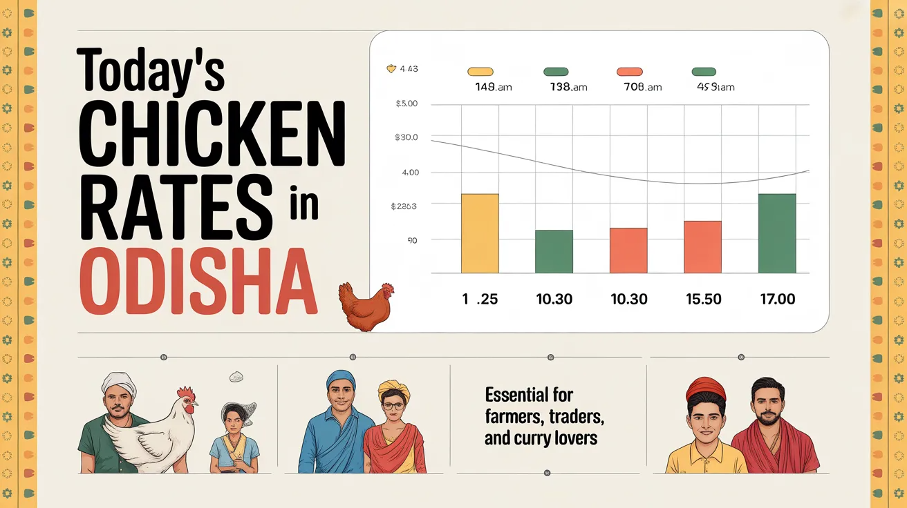 Today Chicken Paper Rate in Odisha
