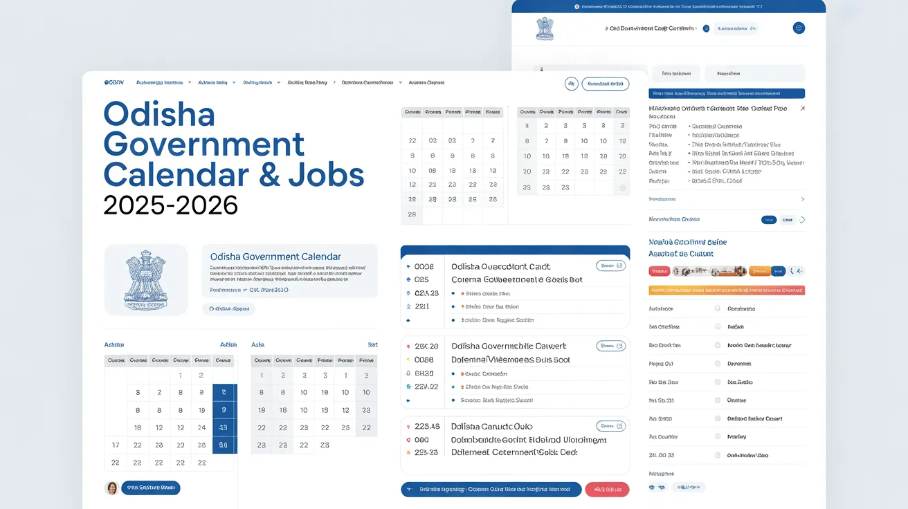 Odisha Govt Calendar